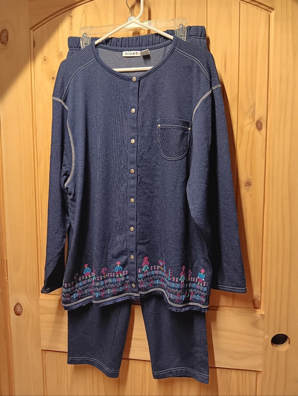 Blast Vintage Jacket/ Top And Pull On Pants